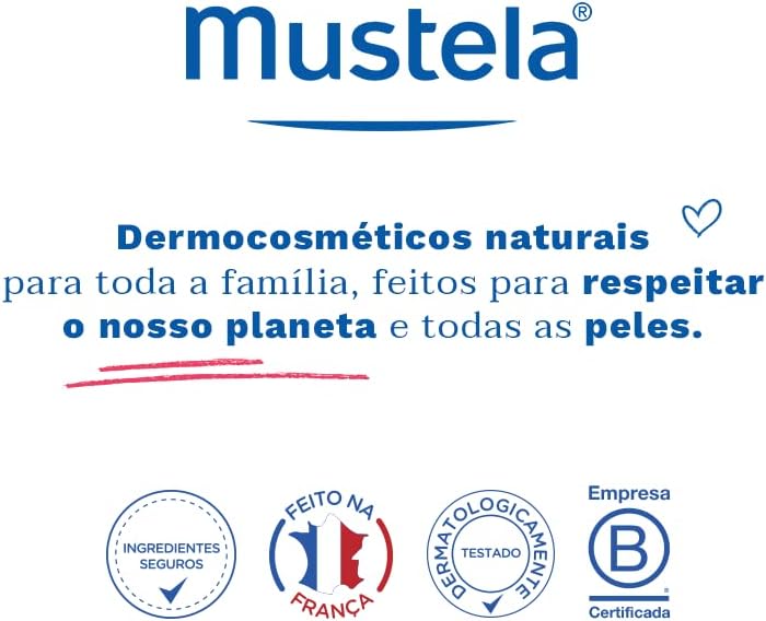 Mustela Creme Preventivo De Assaduras Vitaminado 1>2>3 100Gr - Pomada Antiassaduras Para Bebês Com Tripla Ação E 98% De Ingredientes De Origem Natural - Bebê E Criança