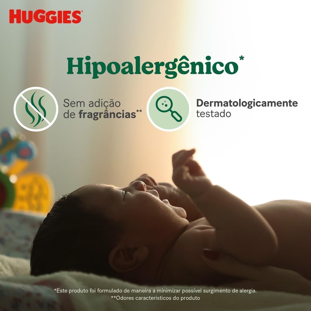 Huggies Fralda Premium Natural Care RN 34 Un (Embalagem pode variar)