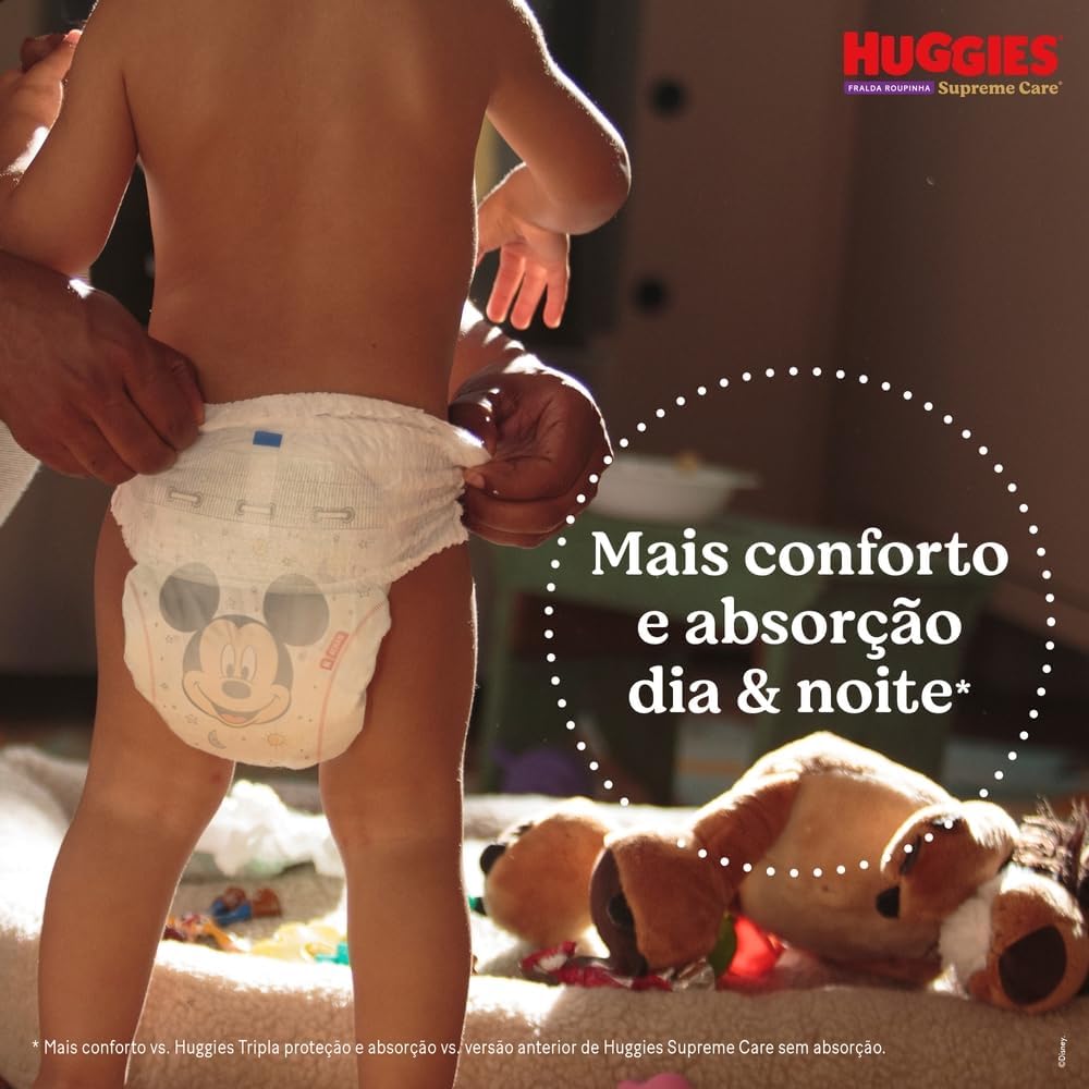 Huggies Fralda Roupinha Supreme Care XG 64 Un