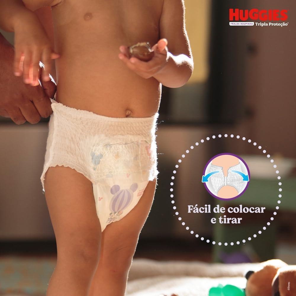 HUGGIES Fralda Tripla Prot. Roup. Xxg - 22Und