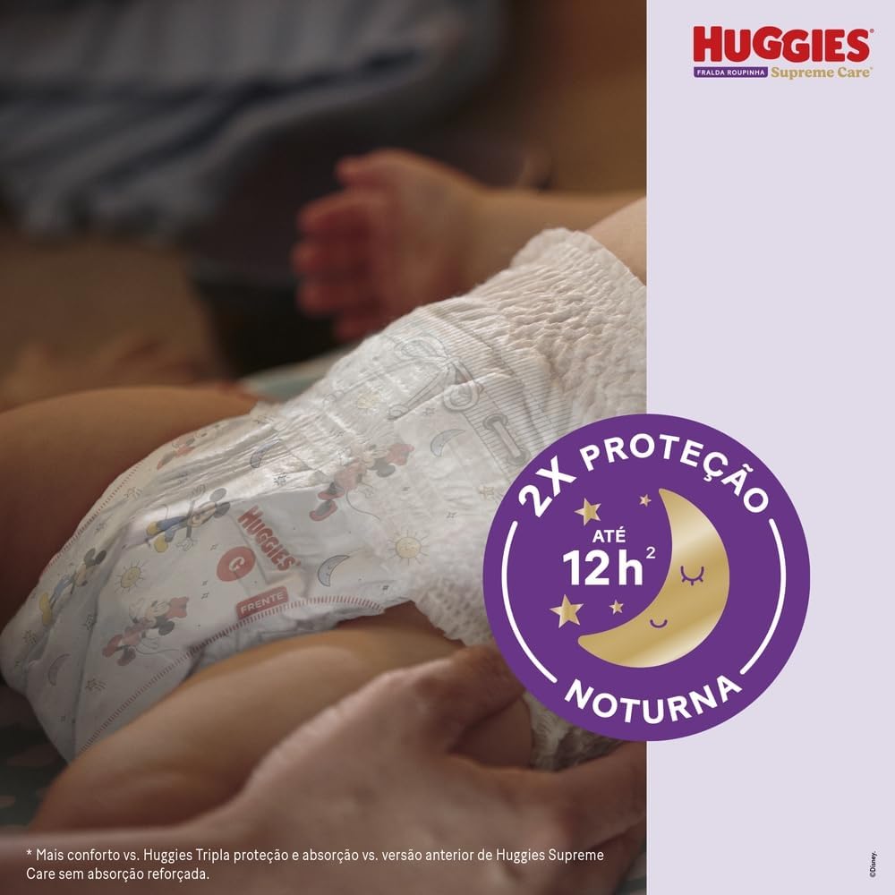 Huggies Fralda Roupinha Supreme Care XG 64 Un