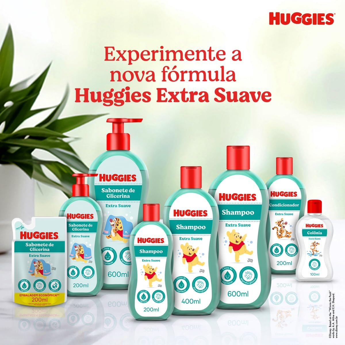 HUGGIES Sabonete Líquido Huggies Extra Suave - 600Ml