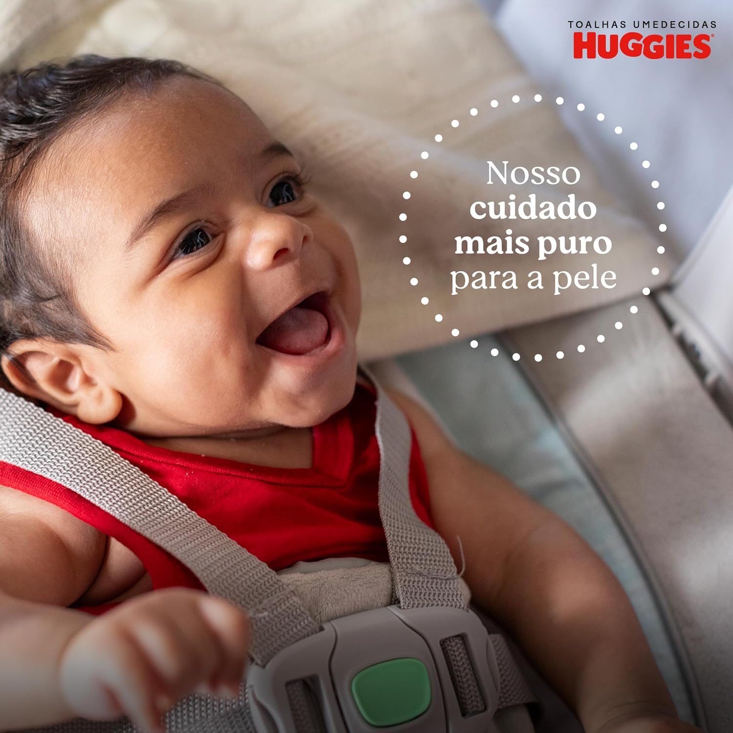 Lenços Umedecidos Huggies Puro e Natural Leve 4 Pague 3 - 192 unidades, Huggies, Amarela, pacote de 4