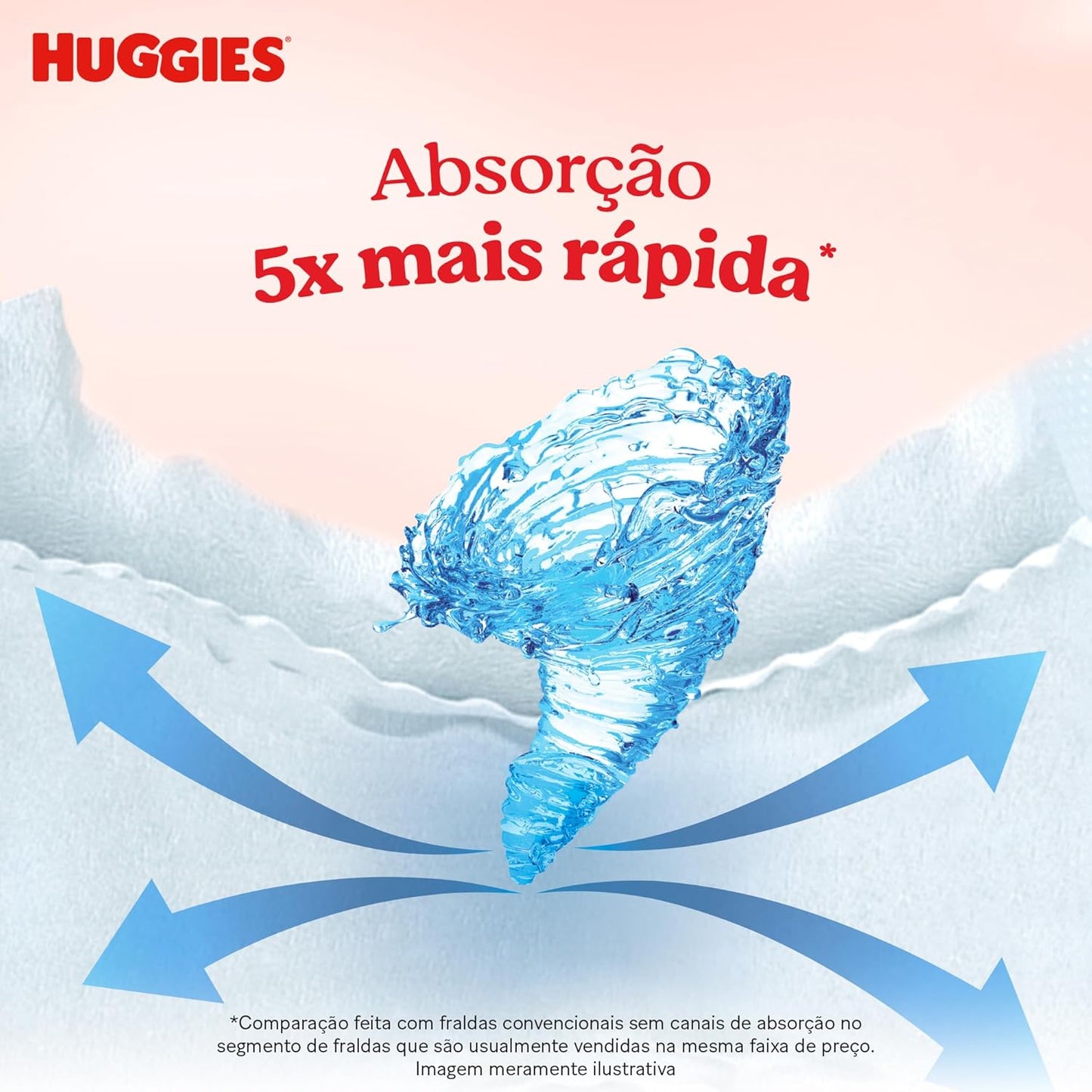 Fralda Descartável Huggies Máxima Proteção Tamanho XXG 140 unidades – Fralda aberta com tecnologia Xtra-Flex, canais em X que se adaptam aos movimentos e máxima proteção sem fralda caída