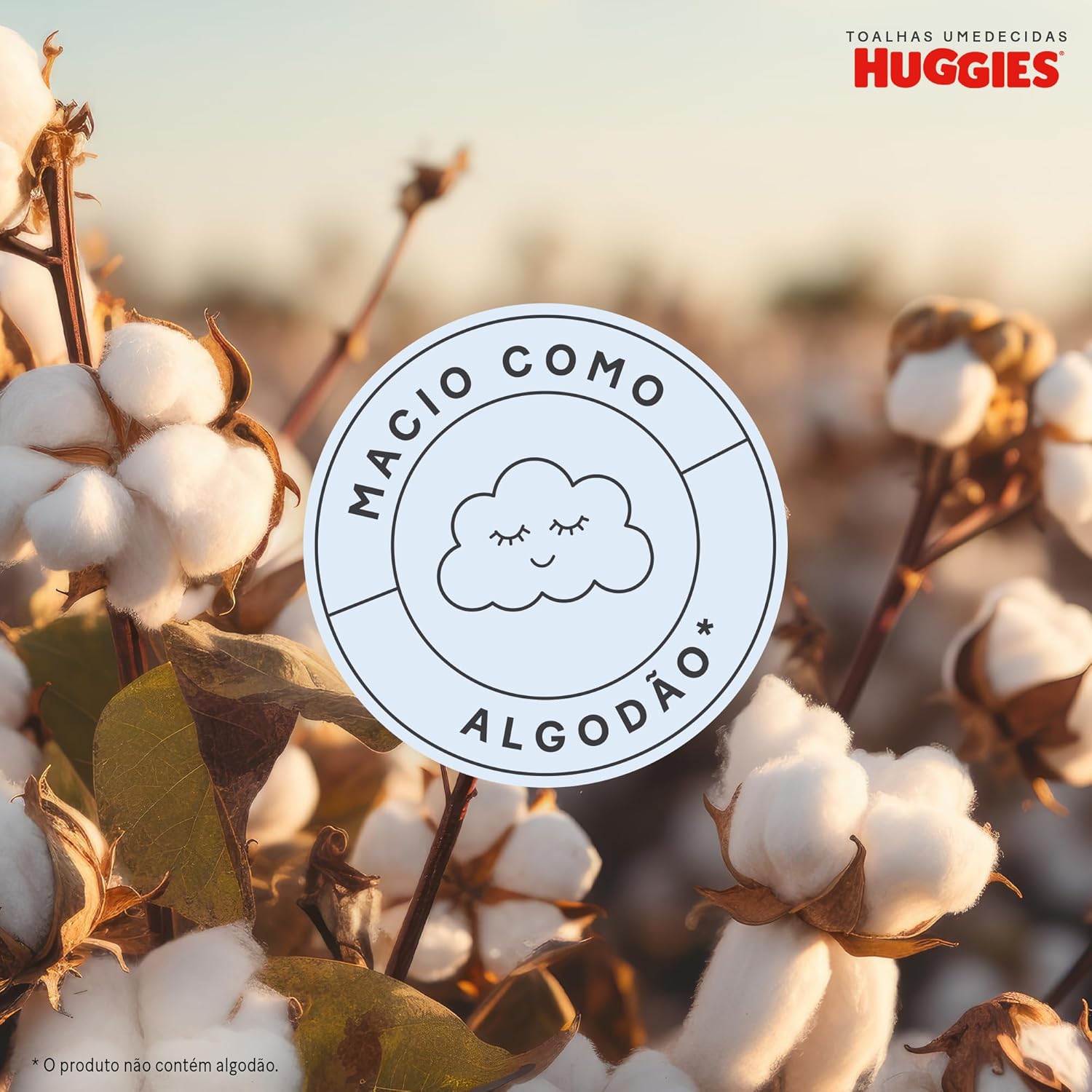 Lenços Umedecidos Huggies Puro e Natural Leve 4 Pague 3 - 192 unidades, Huggies, Amarela, pacote de 4