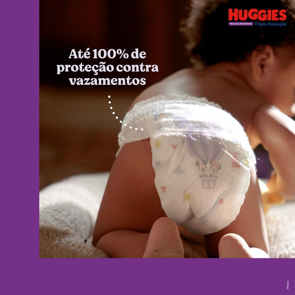 HUGGIES Fralda Tripla Prot. Roup. Xxg - 22Und