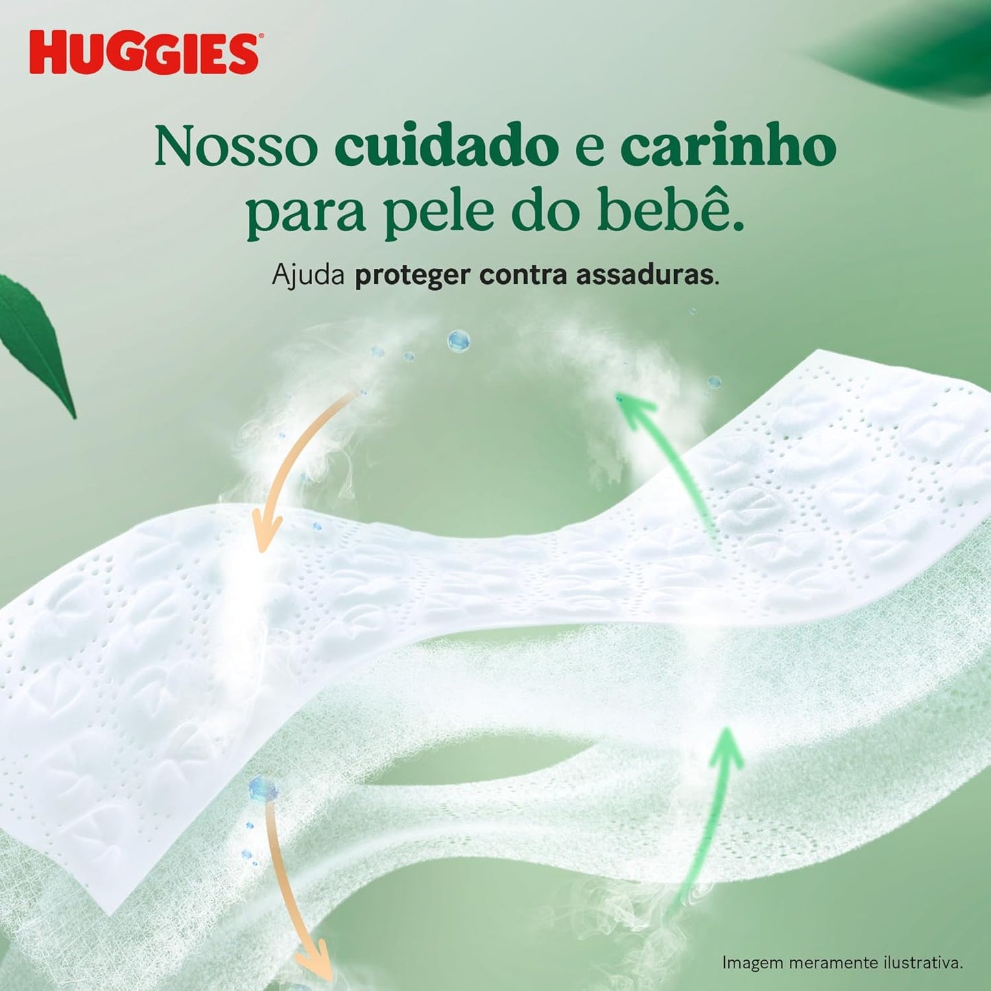 Huggies Fralda Descartável Premium Natural Care P - 36 Un