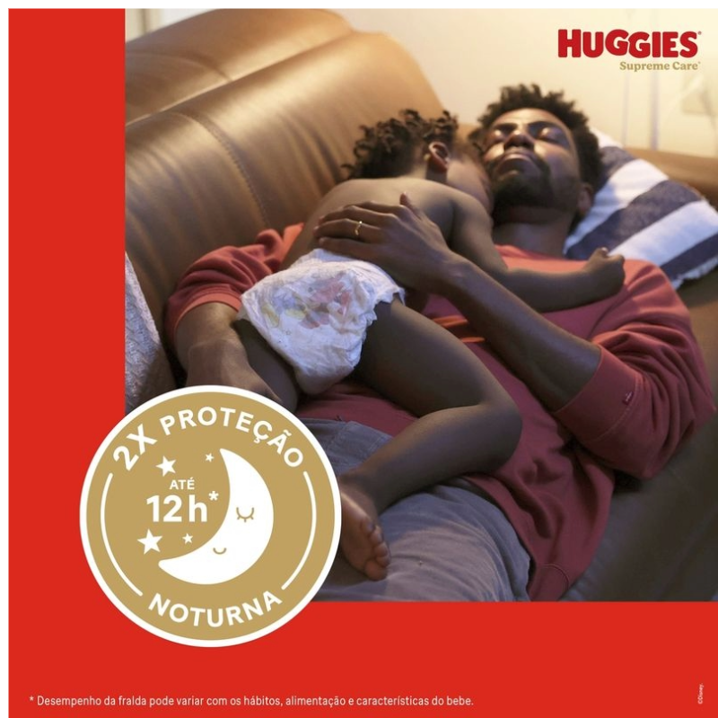 Fralda Huggies Supreme Care XXG 80 Unidades